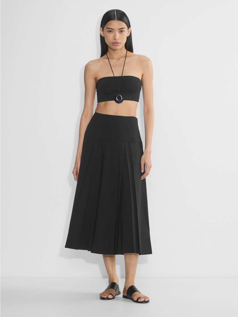 Babaton Poplin Chandelier Skirt